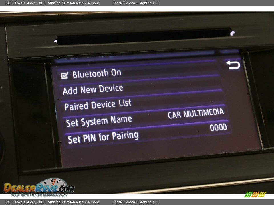 2014 Toyota Avalon XLE Sizzling Crimson Mica / Almond Photo #13