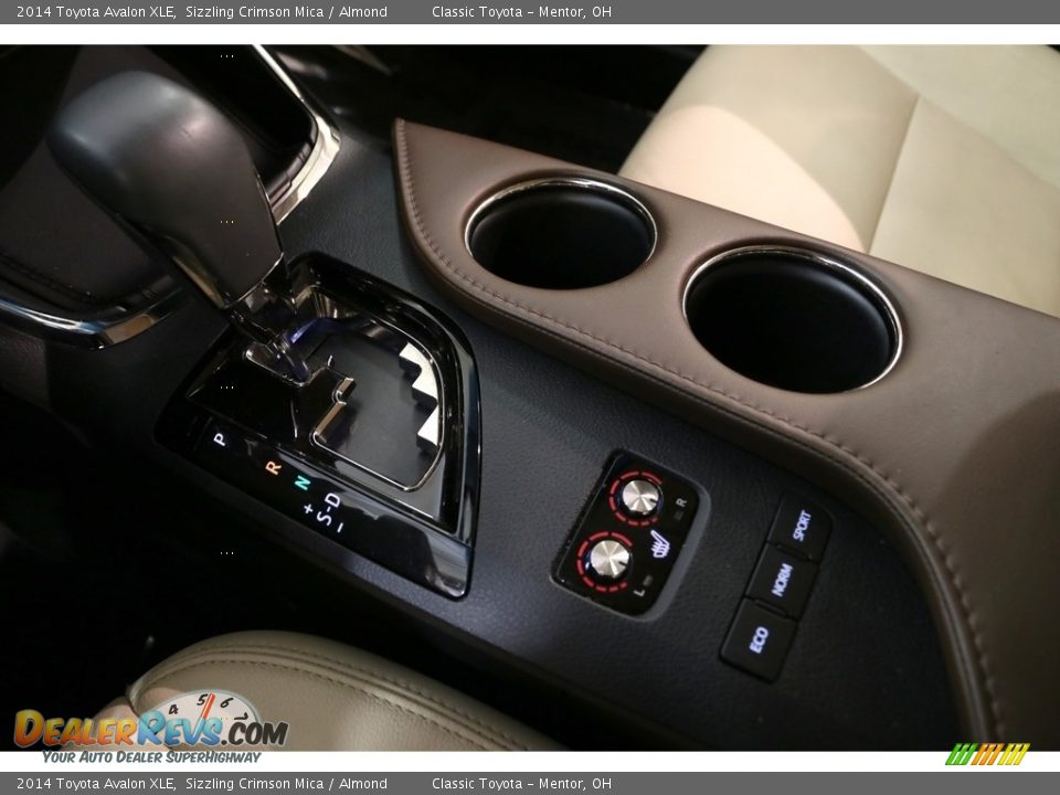 2014 Toyota Avalon XLE Sizzling Crimson Mica / Almond Photo #14