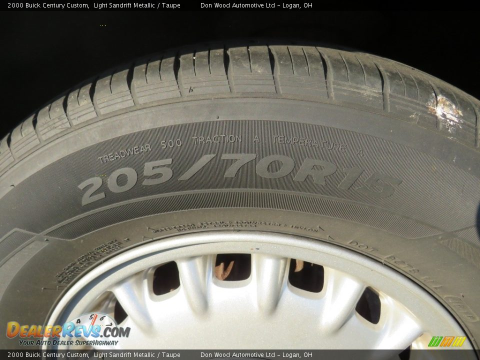 2000 Buick Century Custom Light Sandrift Metallic / Taupe Photo #2