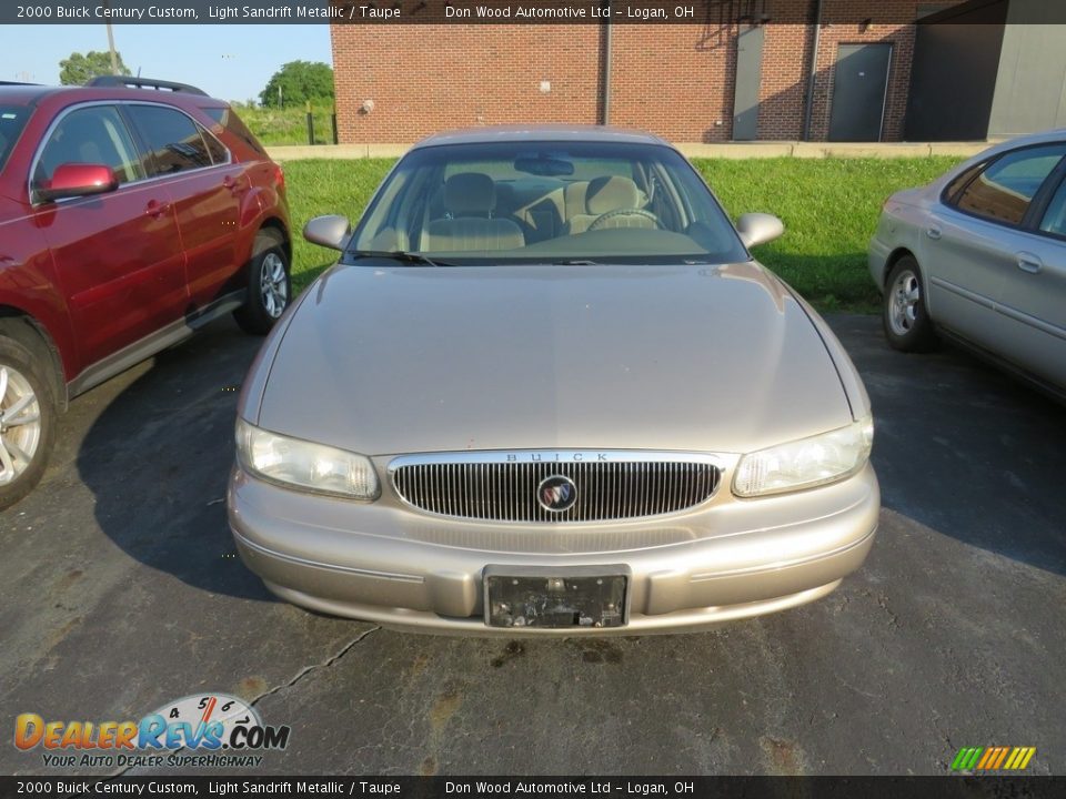 2000 Buick Century Custom Light Sandrift Metallic / Taupe Photo #5