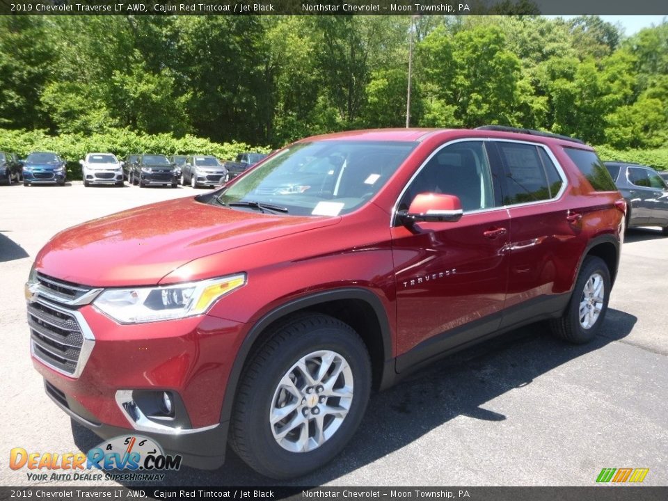 2019 Chevrolet Traverse LT AWD Cajun Red Tintcoat / Jet Black Photo #1