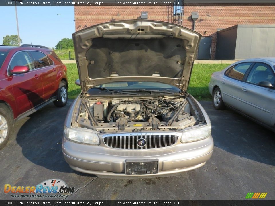 2000 Buick Century Custom Light Sandrift Metallic / Taupe Photo #6