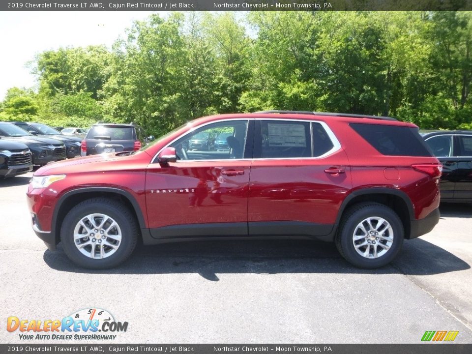 2019 Chevrolet Traverse LT AWD Cajun Red Tintcoat / Jet Black Photo #2