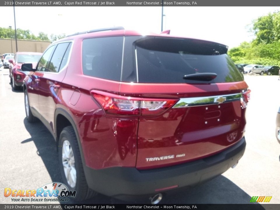 2019 Chevrolet Traverse LT AWD Cajun Red Tintcoat / Jet Black Photo #3