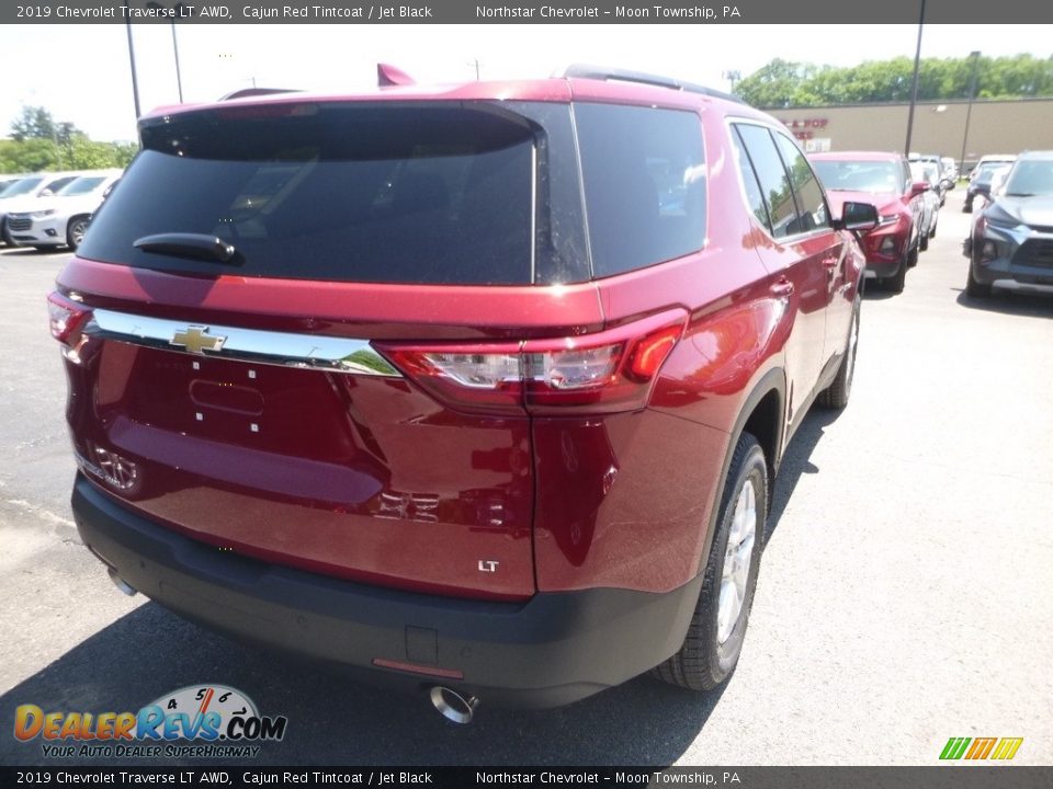2019 Chevrolet Traverse LT AWD Cajun Red Tintcoat / Jet Black Photo #5