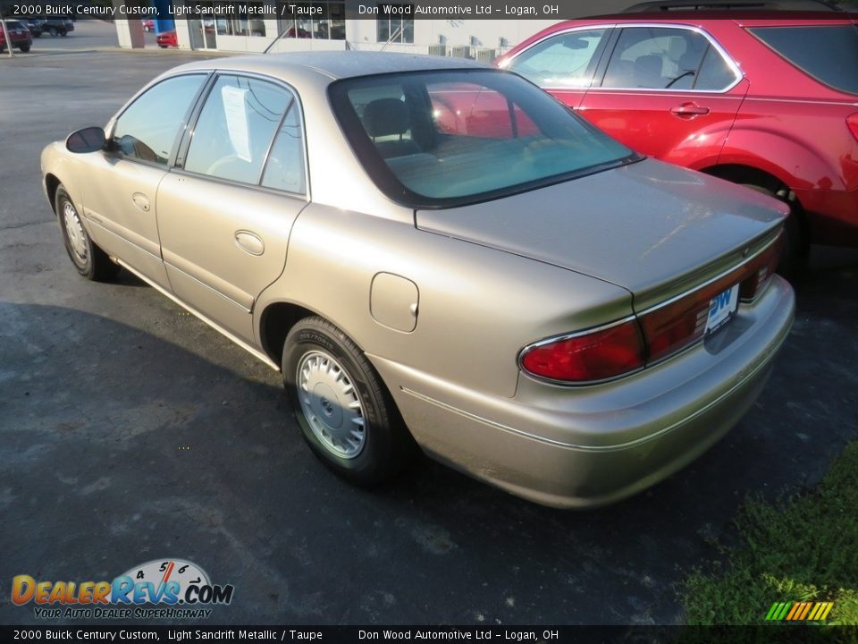 2000 Buick Century Custom Light Sandrift Metallic / Taupe Photo #11