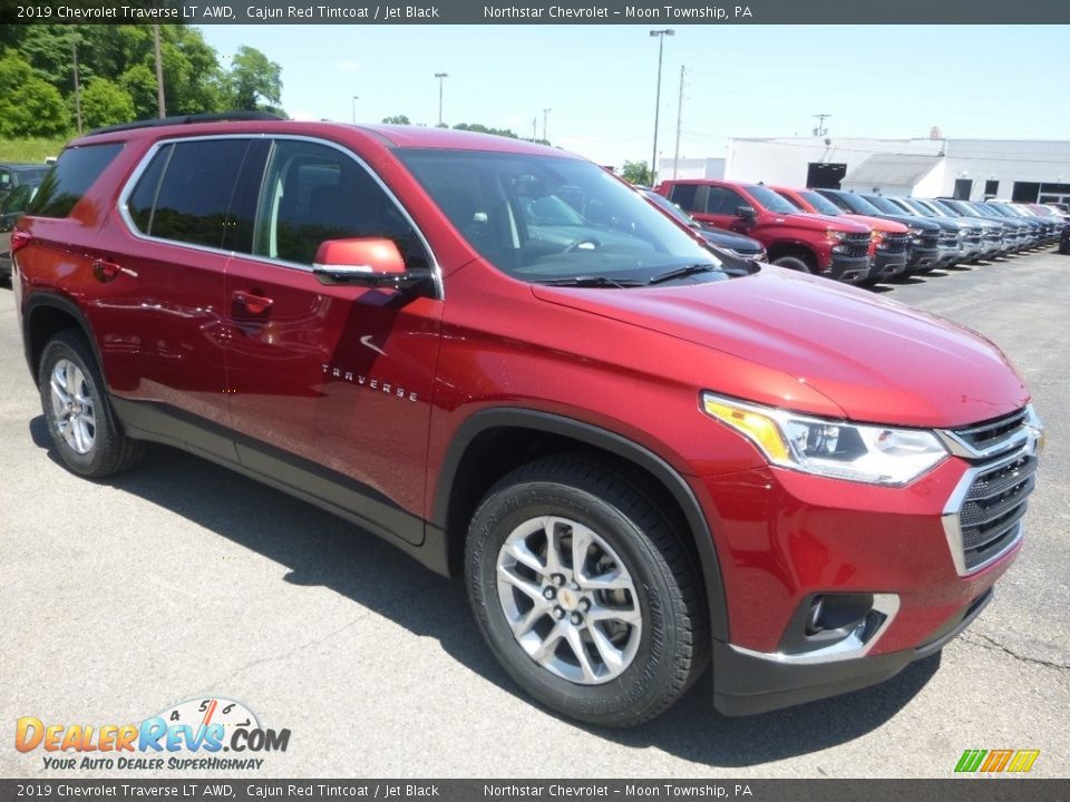 2019 Chevrolet Traverse LT AWD Cajun Red Tintcoat / Jet Black Photo #7