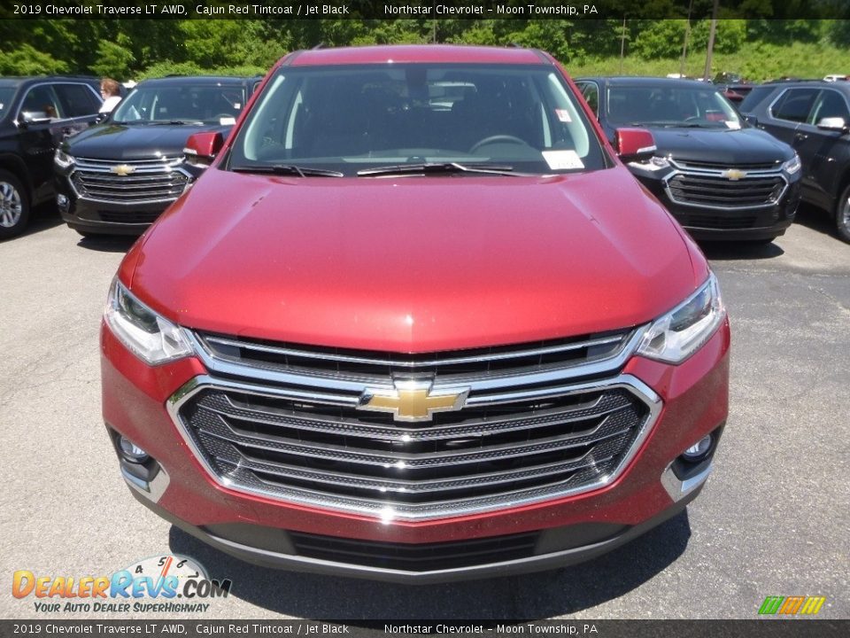 2019 Chevrolet Traverse LT AWD Cajun Red Tintcoat / Jet Black Photo #8