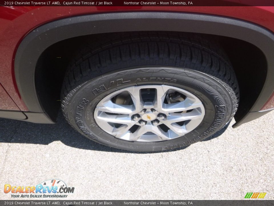 2019 Chevrolet Traverse LT AWD Cajun Red Tintcoat / Jet Black Photo #9