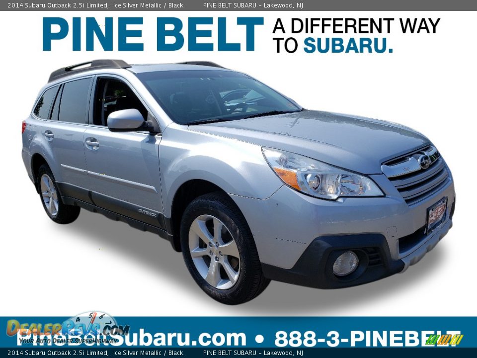 2014 Subaru Outback 2.5i Limited Ice Silver Metallic / Black Photo #1