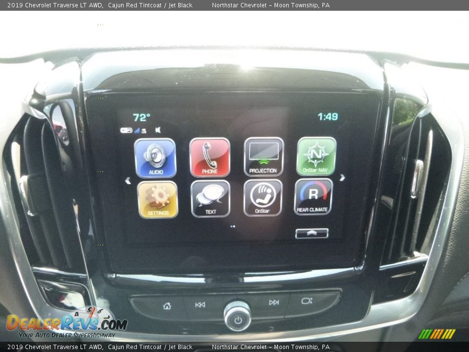 2019 Chevrolet Traverse LT AWD Cajun Red Tintcoat / Jet Black Photo #18