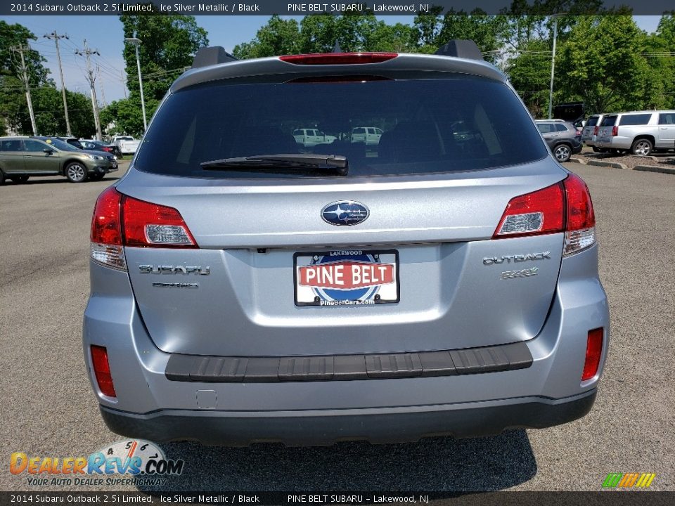2014 Subaru Outback 2.5i Limited Ice Silver Metallic / Black Photo #6