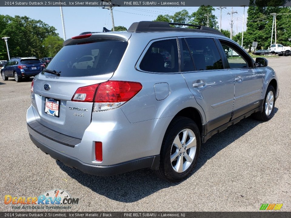 2014 Subaru Outback 2.5i Limited Ice Silver Metallic / Black Photo #7