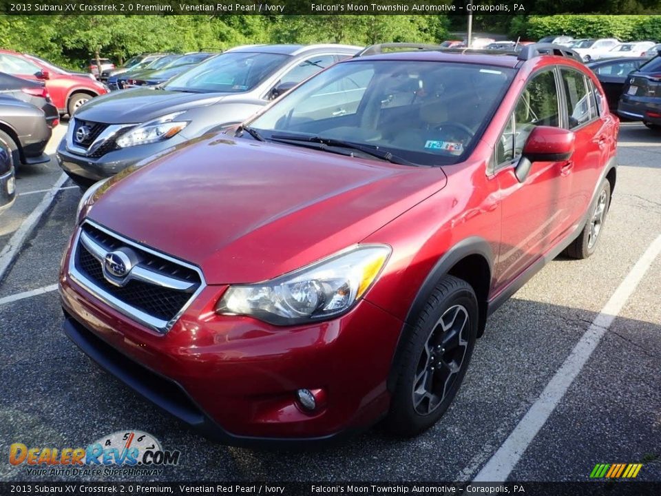 2013 Subaru XV Crosstrek 2.0 Premium Venetian Red Pearl / Ivory Photo #1