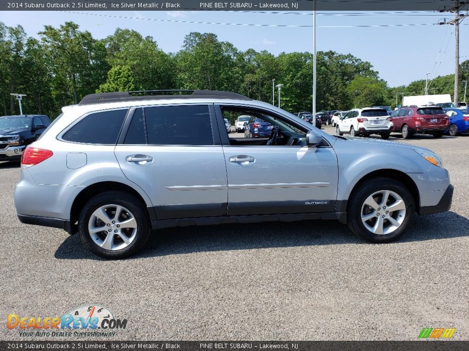 2014 Subaru Outback 2.5i Limited Ice Silver Metallic / Black Photo #8