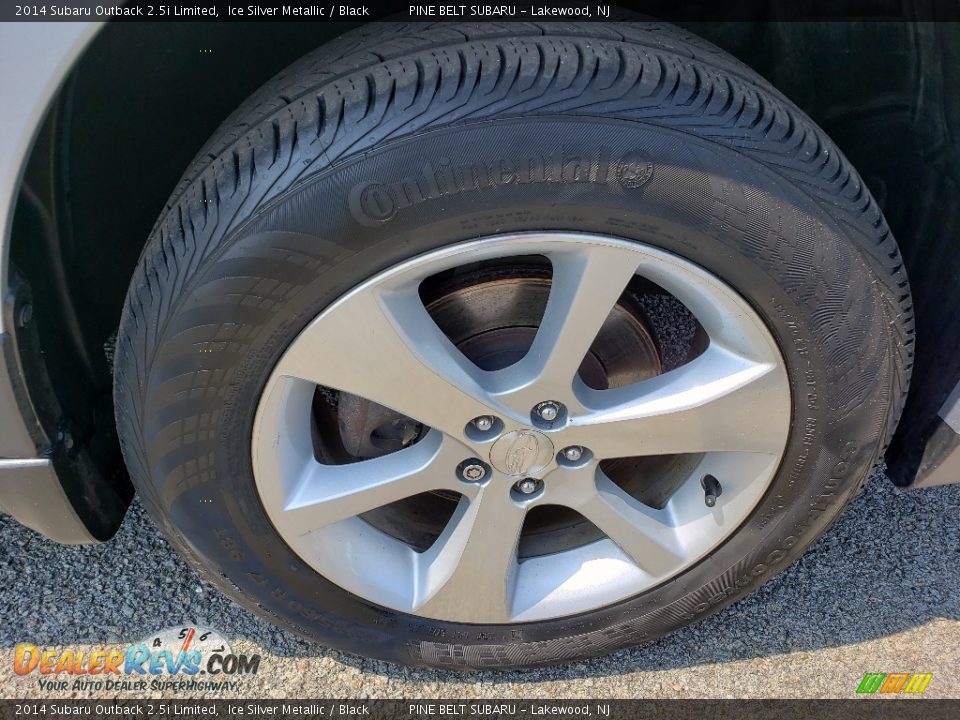 2014 Subaru Outback 2.5i Limited Ice Silver Metallic / Black Photo #9