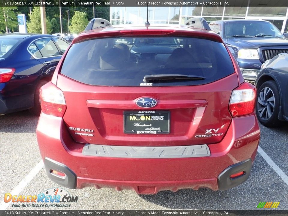 2013 Subaru XV Crosstrek 2.0 Premium Venetian Red Pearl / Ivory Photo #3