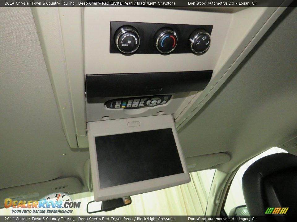 2014 Chrysler Town & Country Touring Deep Cherry Red Crystal Pearl / Black/Light Graystone Photo #2