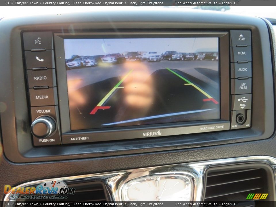 2014 Chrysler Town & Country Touring Deep Cherry Red Crystal Pearl / Black/Light Graystone Photo #3