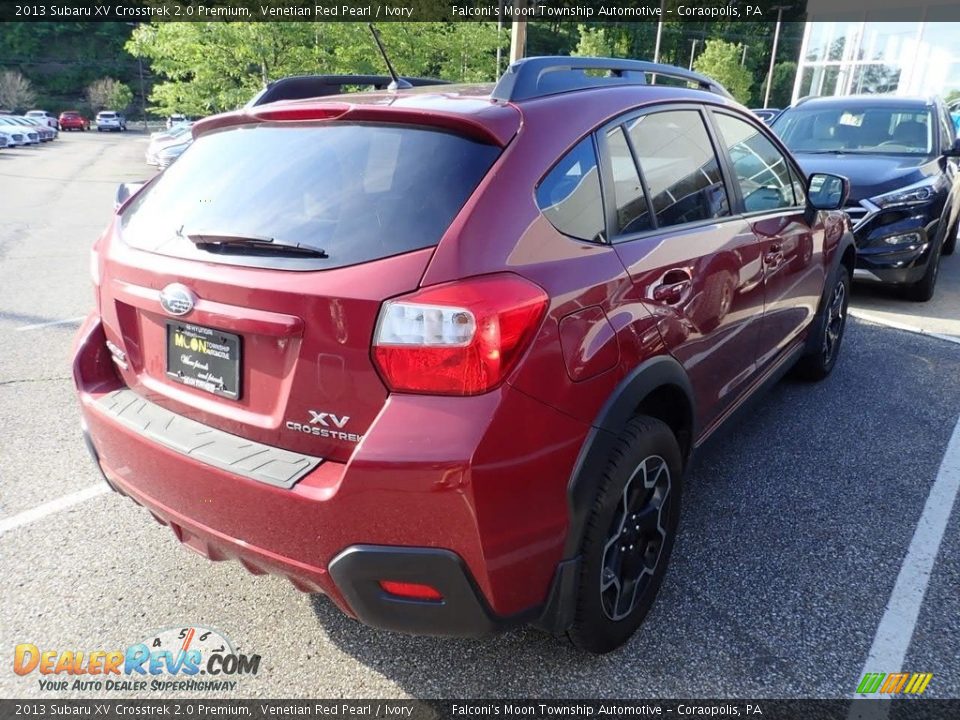 2013 Subaru XV Crosstrek 2.0 Premium Venetian Red Pearl / Ivory Photo #4