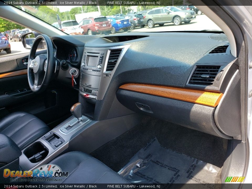 2014 Subaru Outback 2.5i Limited Ice Silver Metallic / Black Photo #11
