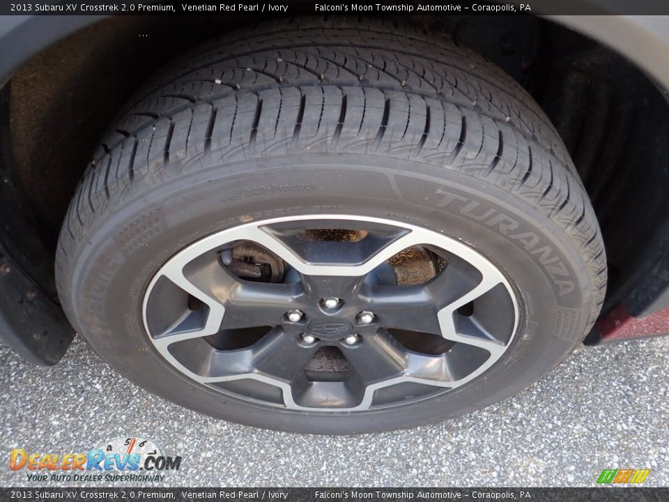 2013 Subaru XV Crosstrek 2.0 Premium Venetian Red Pearl / Ivory Photo #5