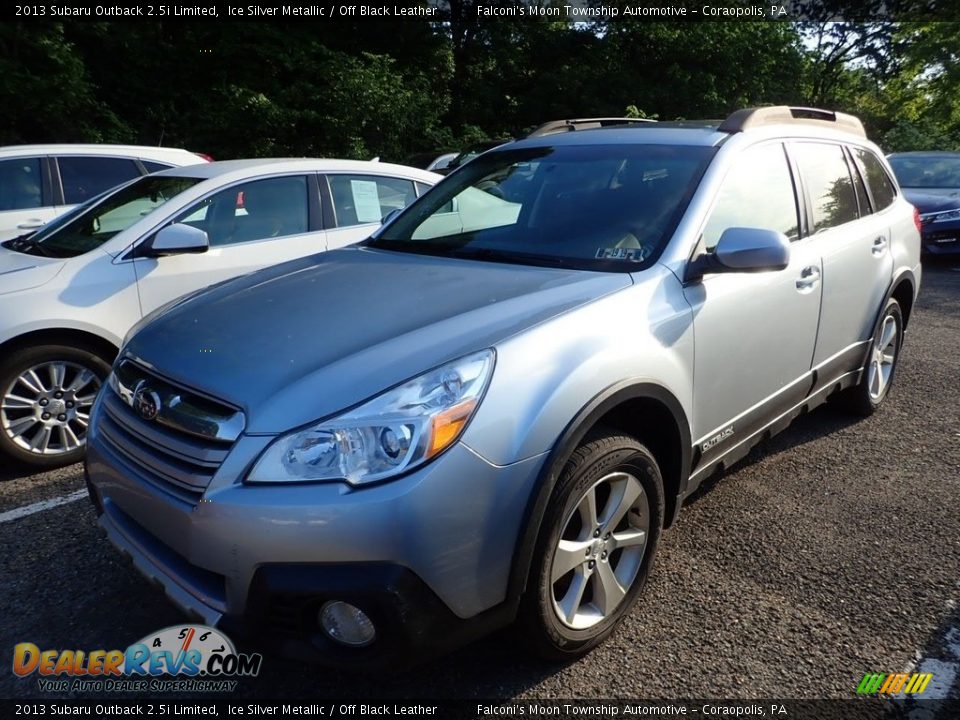 2013 Subaru Outback 2.5i Limited Ice Silver Metallic / Off Black Leather Photo #1