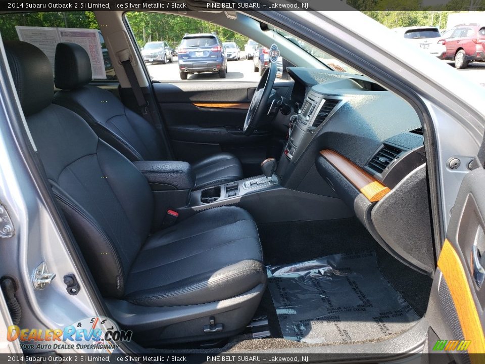 2014 Subaru Outback 2.5i Limited Ice Silver Metallic / Black Photo #12