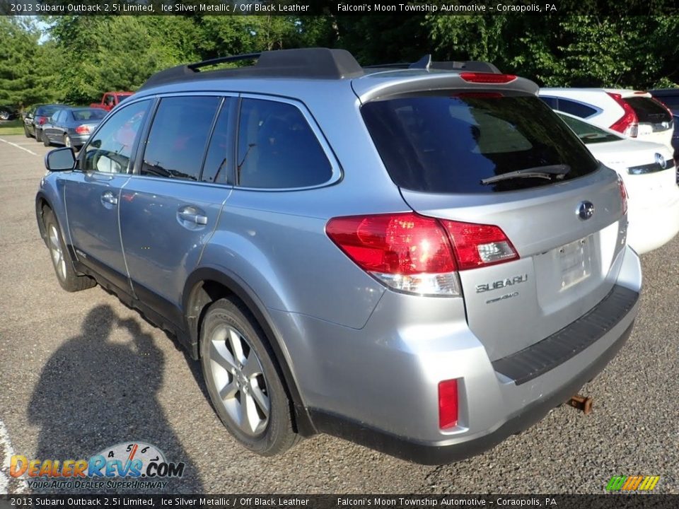 2013 Subaru Outback 2.5i Limited Ice Silver Metallic / Off Black Leather Photo #2