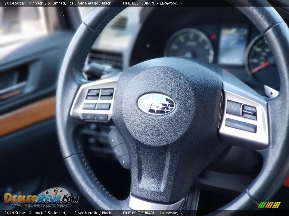 2014 Subaru Outback 2.5i Limited Ice Silver Metallic / Black Photo #15