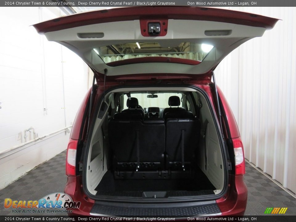 2014 Chrysler Town & Country Touring Deep Cherry Red Crystal Pearl / Black/Light Graystone Photo #14