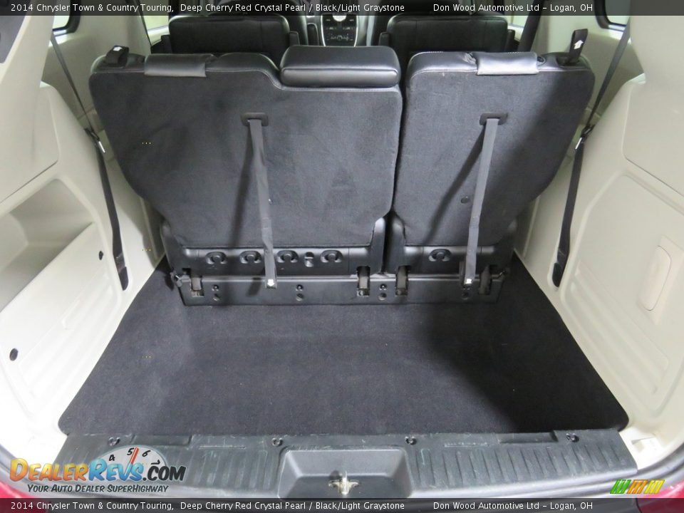 2014 Chrysler Town & Country Touring Deep Cherry Red Crystal Pearl / Black/Light Graystone Photo #15