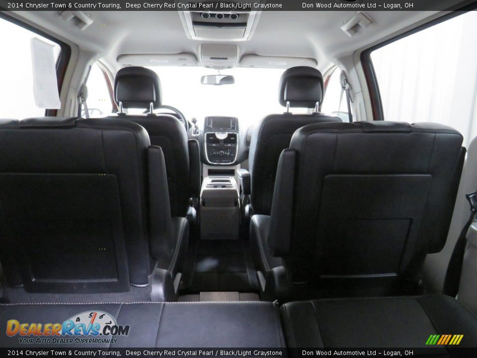2014 Chrysler Town & Country Touring Deep Cherry Red Crystal Pearl / Black/Light Graystone Photo #16