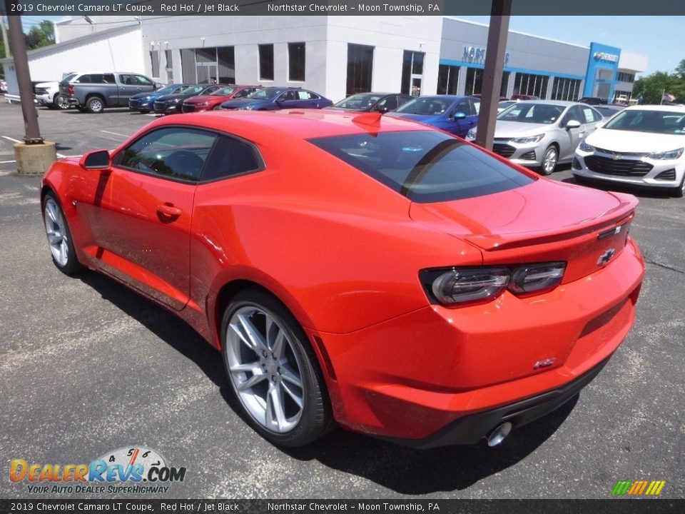 2019 Chevrolet Camaro LT Coupe Red Hot / Jet Black Photo #3