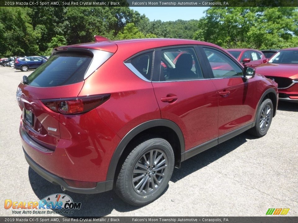 2019 Mazda CX-5 Sport AWD Soul Red Crystal Metallic / Black Photo #2
