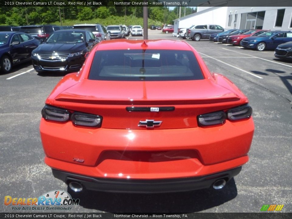 2019 Chevrolet Camaro LT Coupe Red Hot / Jet Black Photo #4