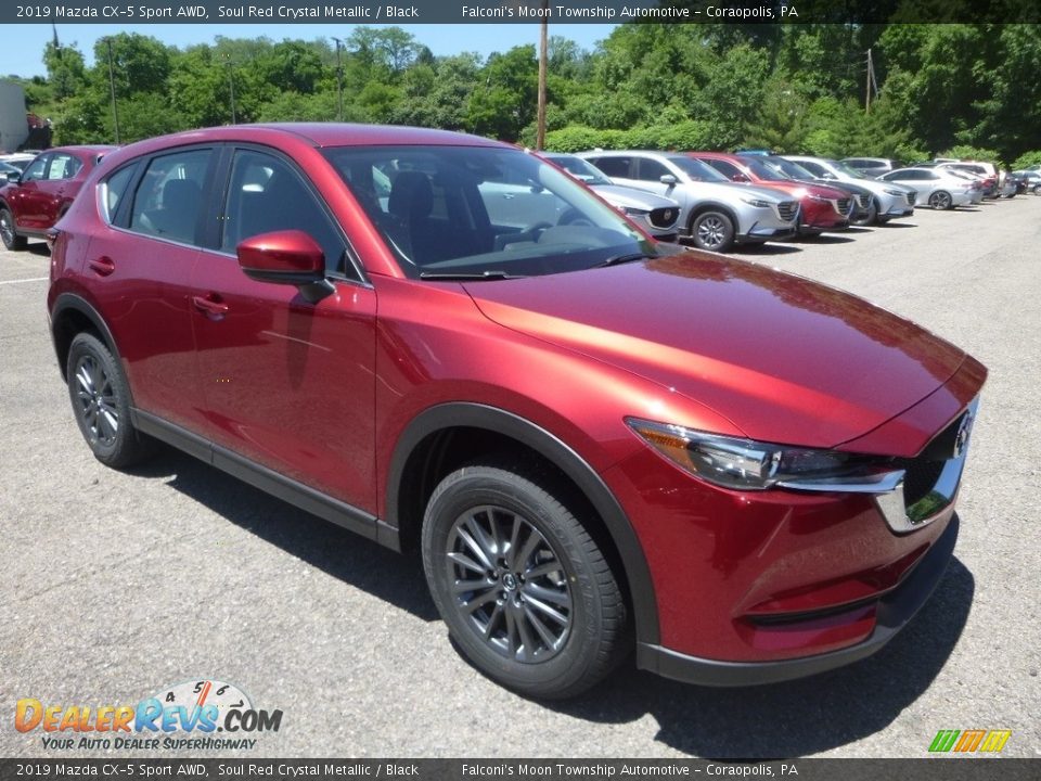 2019 Mazda CX-5 Sport AWD Soul Red Crystal Metallic / Black Photo #3