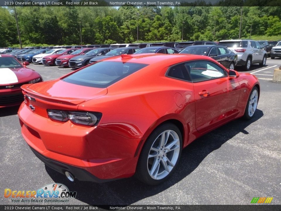 2019 Chevrolet Camaro LT Coupe Red Hot / Jet Black Photo #5