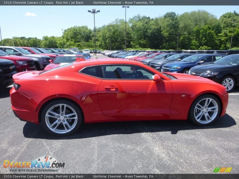 2019 Chevrolet Camaro LT Coupe Red Hot / Jet Black Photo #6