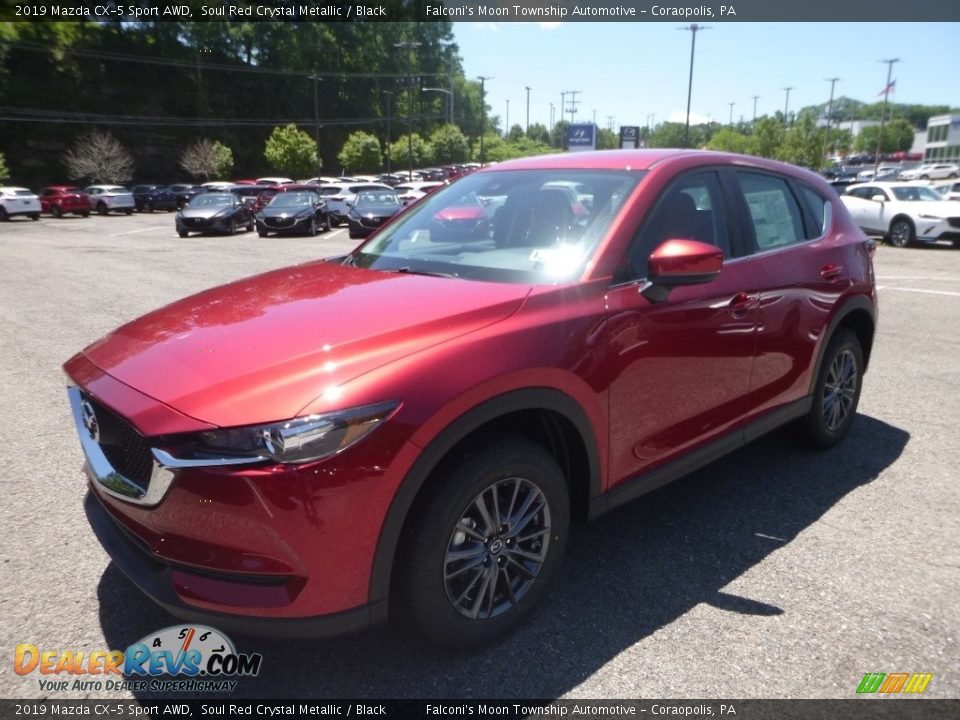 2019 Mazda CX-5 Sport AWD Soul Red Crystal Metallic / Black Photo #5