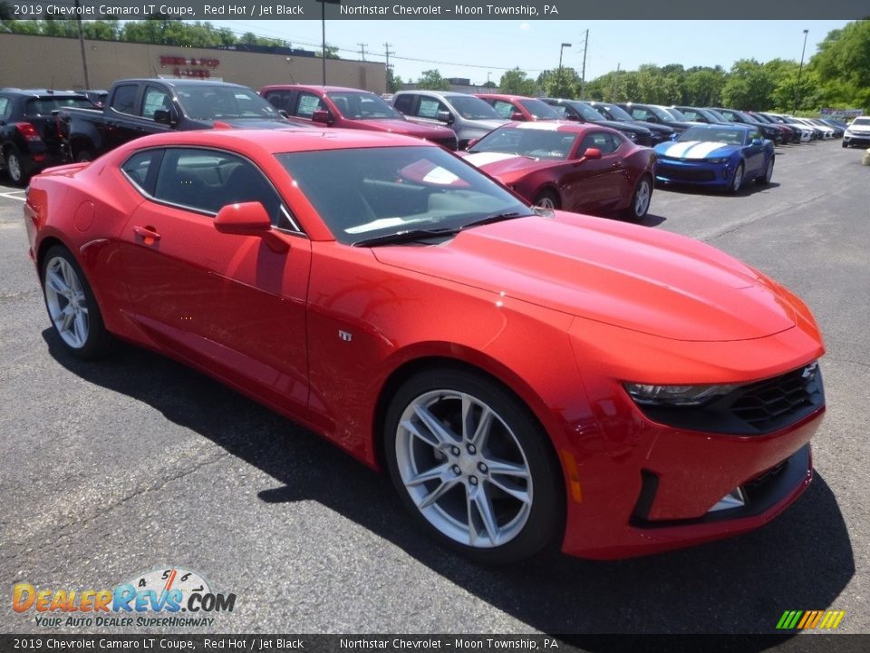 2019 Chevrolet Camaro LT Coupe Red Hot / Jet Black Photo #7