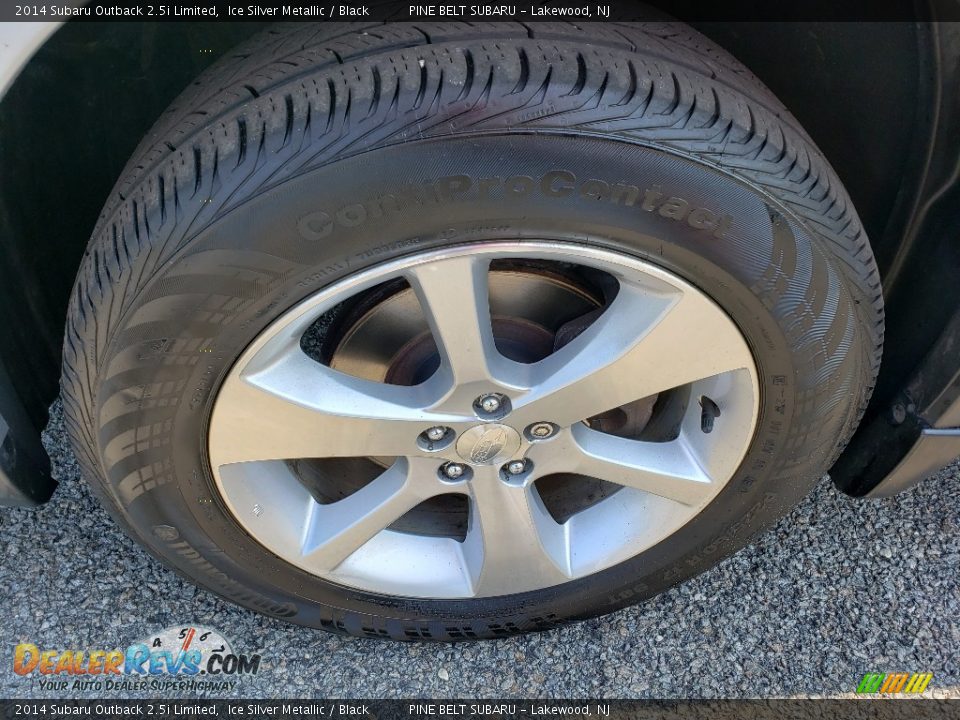 2014 Subaru Outback 2.5i Limited Ice Silver Metallic / Black Photo #25