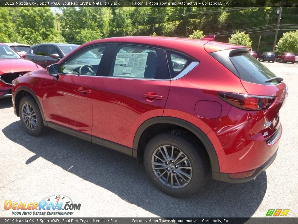 2019 Mazda CX-5 Sport AWD Soul Red Crystal Metallic / Black Photo #6
