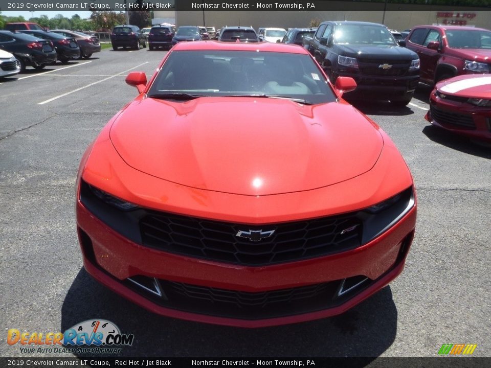 2019 Chevrolet Camaro LT Coupe Red Hot / Jet Black Photo #8