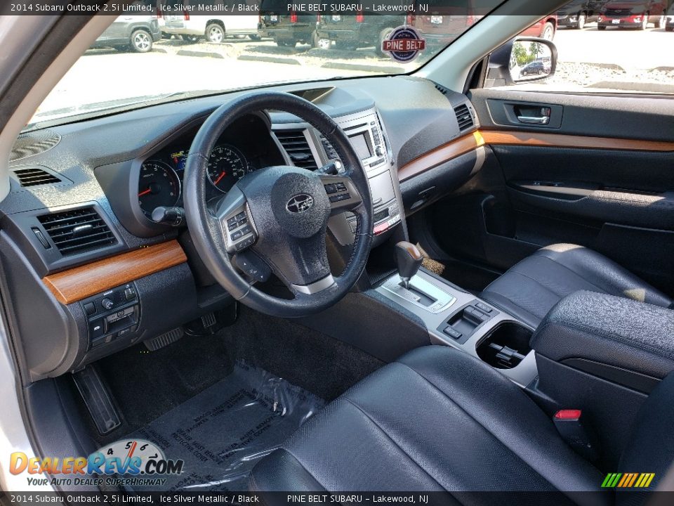 2014 Subaru Outback 2.5i Limited Ice Silver Metallic / Black Photo #27