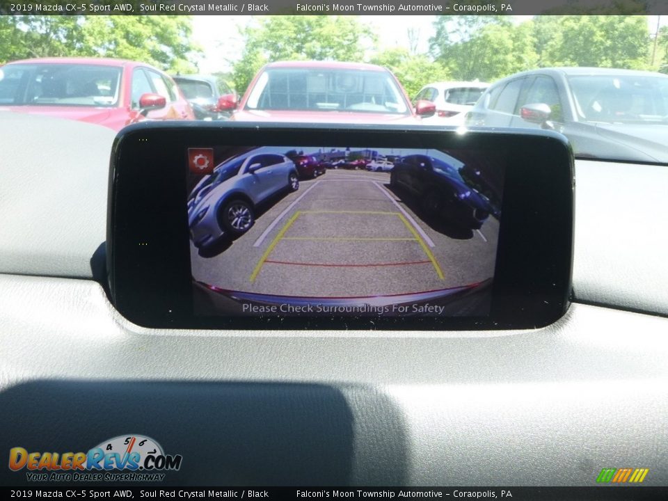 2019 Mazda CX-5 Sport AWD Soul Red Crystal Metallic / Black Photo #14