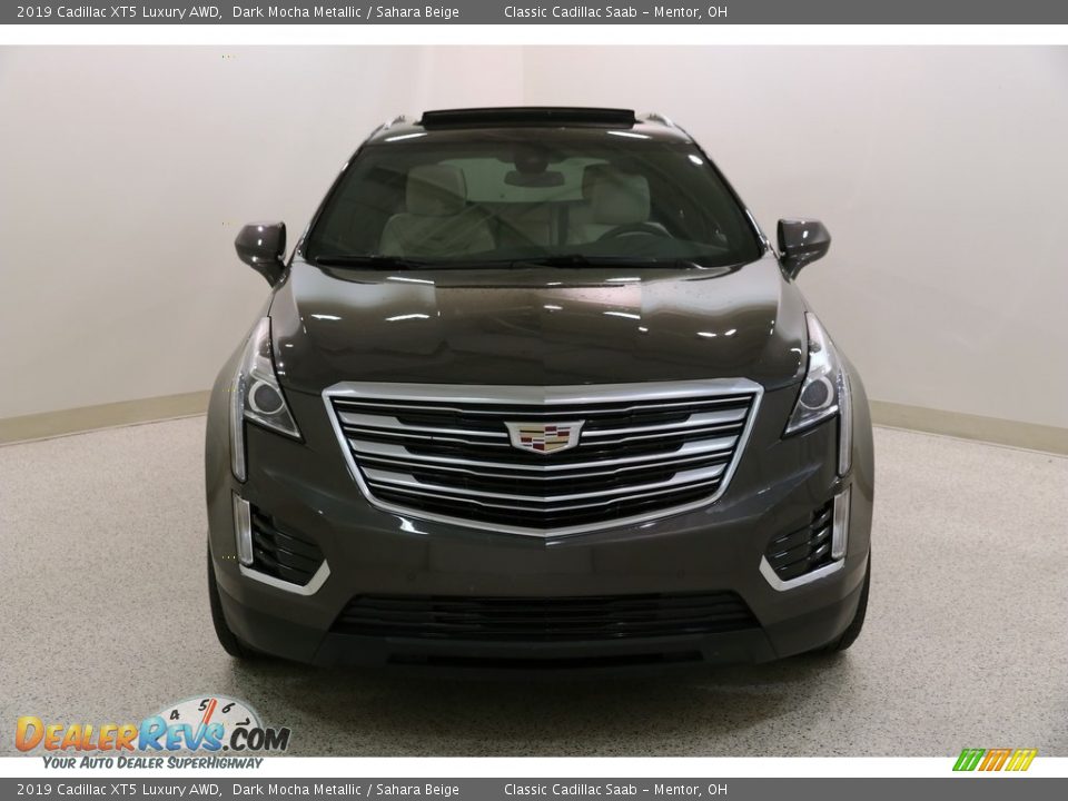 2019 Cadillac XT5 Luxury AWD Dark Mocha Metallic / Sahara Beige Photo #2