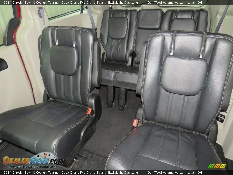 2014 Chrysler Town & Country Touring Deep Cherry Red Crystal Pearl / Black/Light Graystone Photo #33