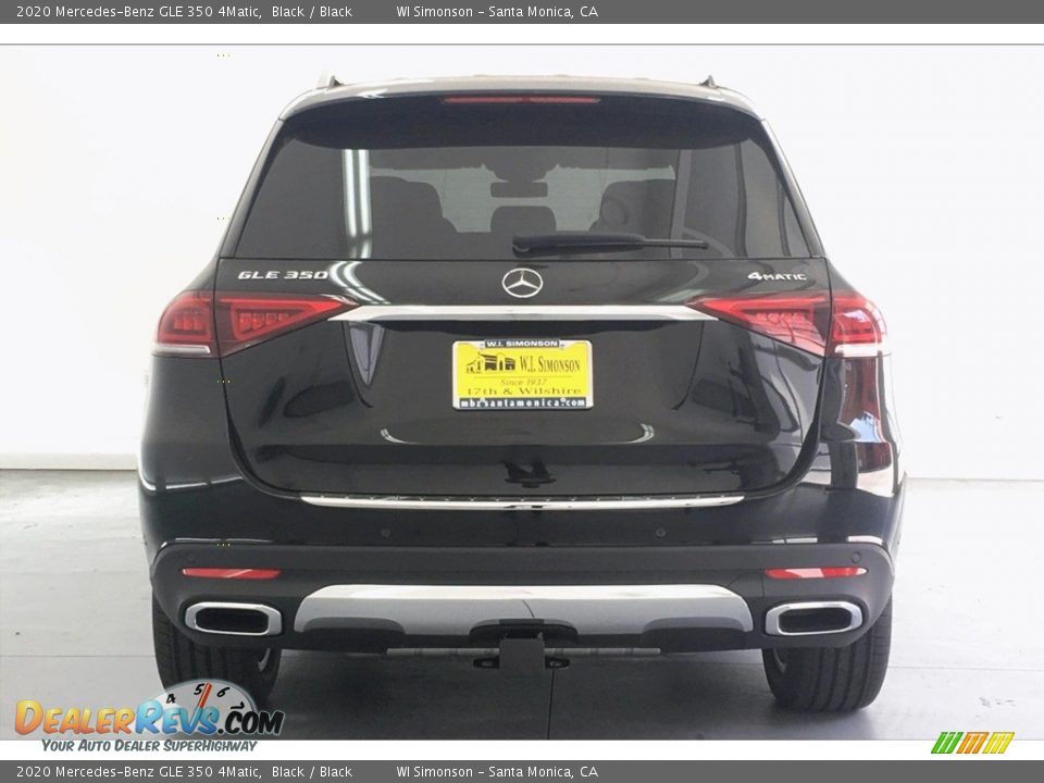 2020 Mercedes-Benz GLE 350 4Matic Black / Black Photo #3