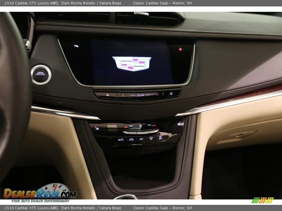 2019 Cadillac XT5 Luxury AWD Dark Mocha Metallic / Sahara Beige Photo #9